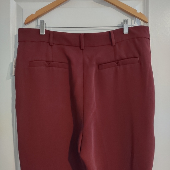 Anthropologie Sasha Button Fly Tapered Trouser Pants - Picture 9 of 14